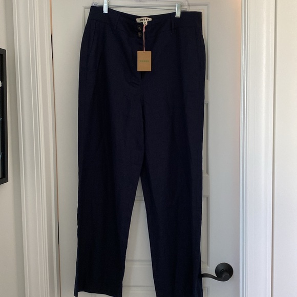 BODEN NWT Westbourne Linen Pants - Picture 7 of 7